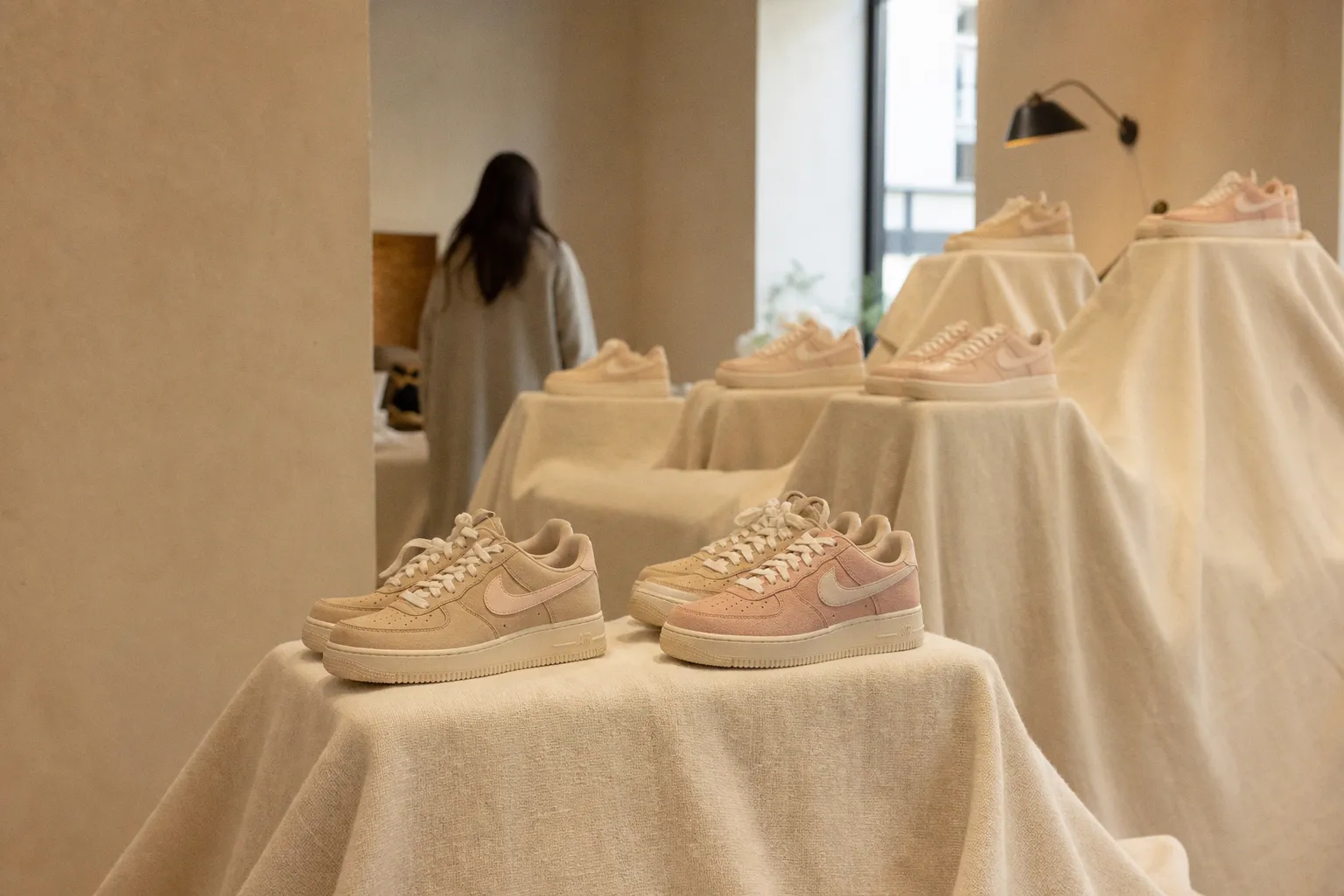 Kith réédite la mythique Nike Air Force 1 Linen en mode Made to Order