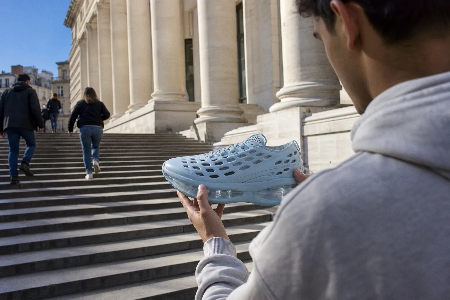 Nike et Zellerfeld lancent la Air Max 1000.2 en coloris Glacier Blue