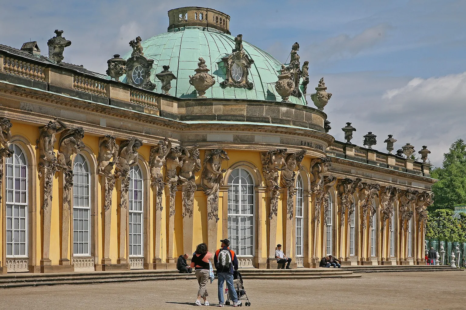 Réservation au Palais de Sanssouci : la fin du billet spontané