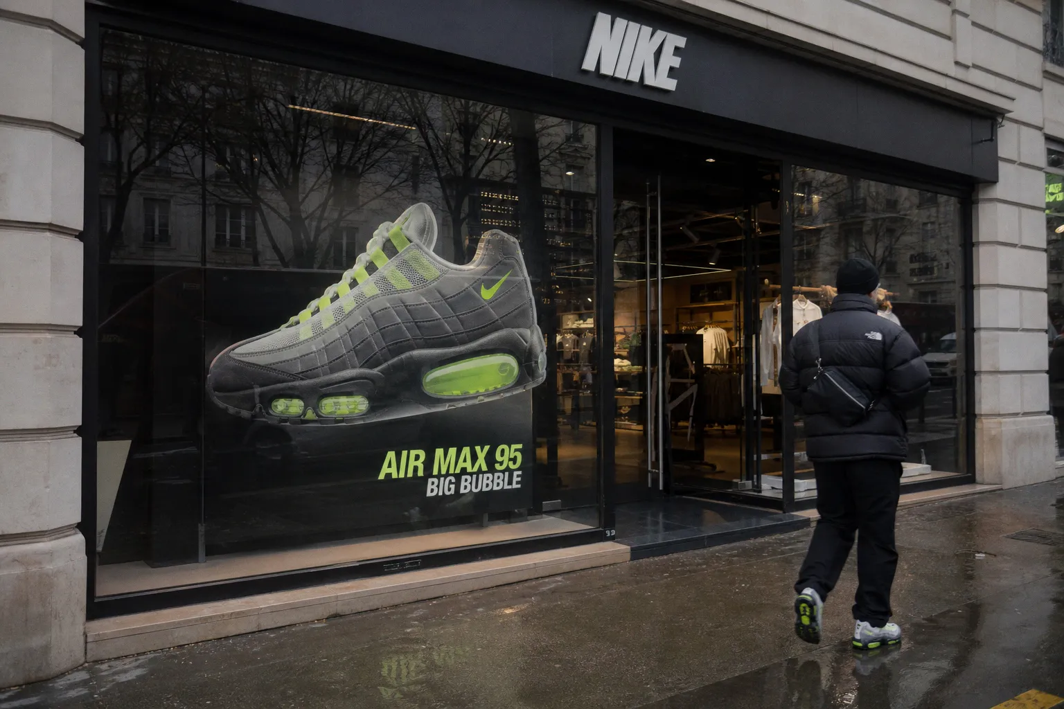 Retour de la Air Max 95 Big Bubble Neon : Nike réactive son catalogue archive