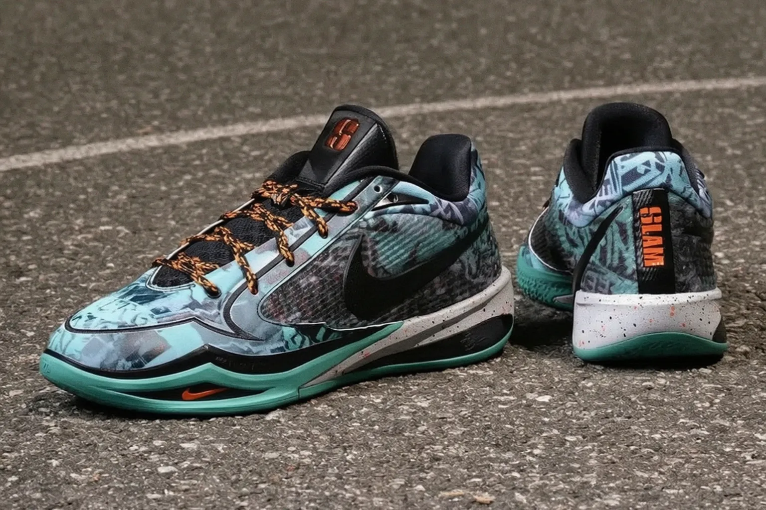 SLAM et Nike Basketball célèbrent l'héritage du basket à travers quatre générations de sneakers