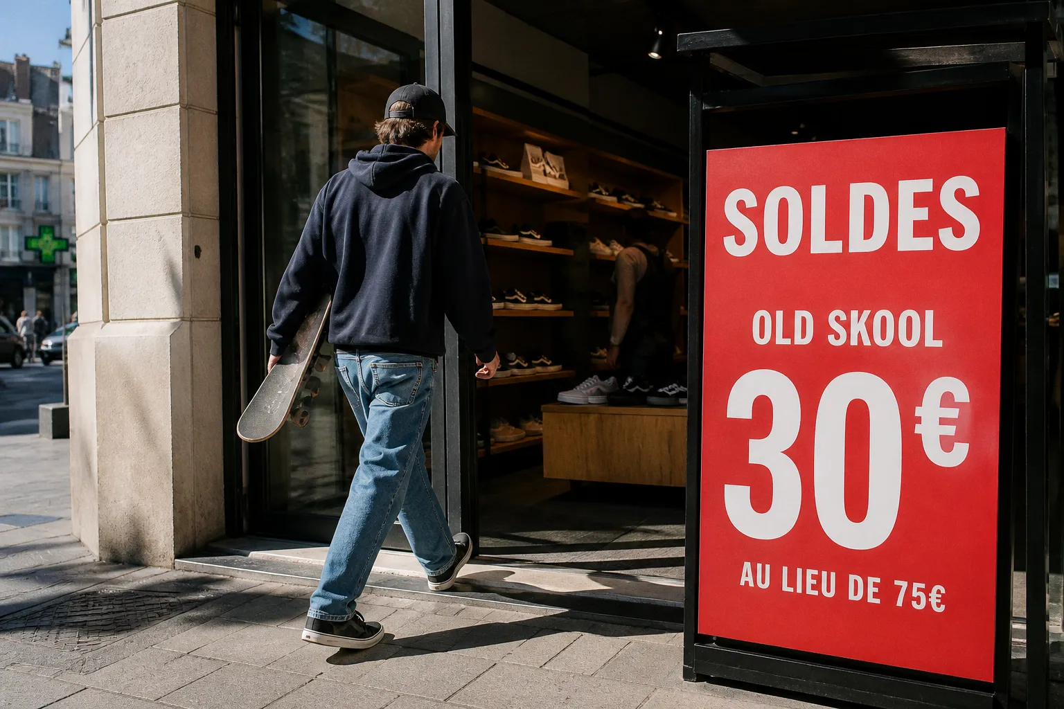 Vans Old Skool : pourquoi le prix chute à 30 dollars chez les revendeurs