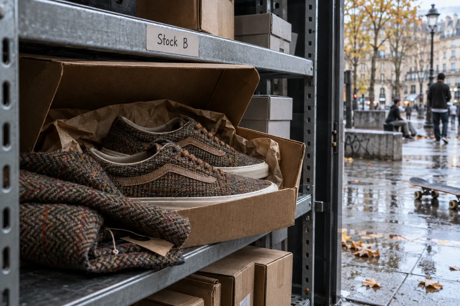Vans Premium et Harris Tweed : la collection capsule en laine artisanale dévoilée